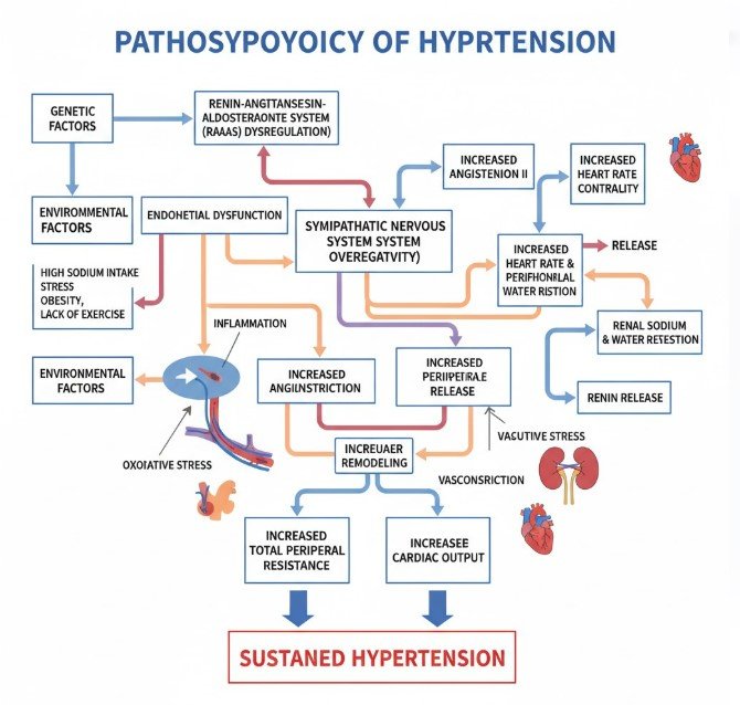 Pathophysiology of Hypertension 12 Pathophysiology of Hypertension