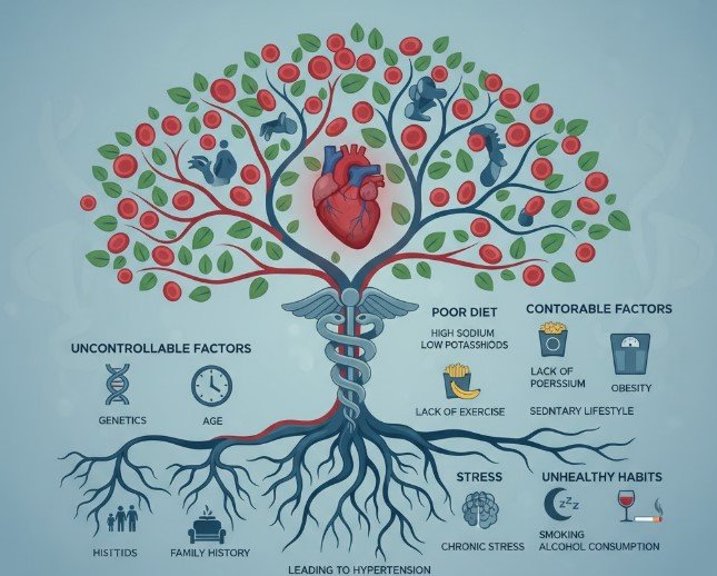 The Causes of High Blood Pressure 1 The Causes of High Blood Pressure