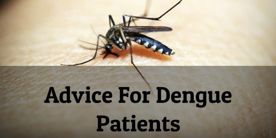 Advice For Dengue Patients