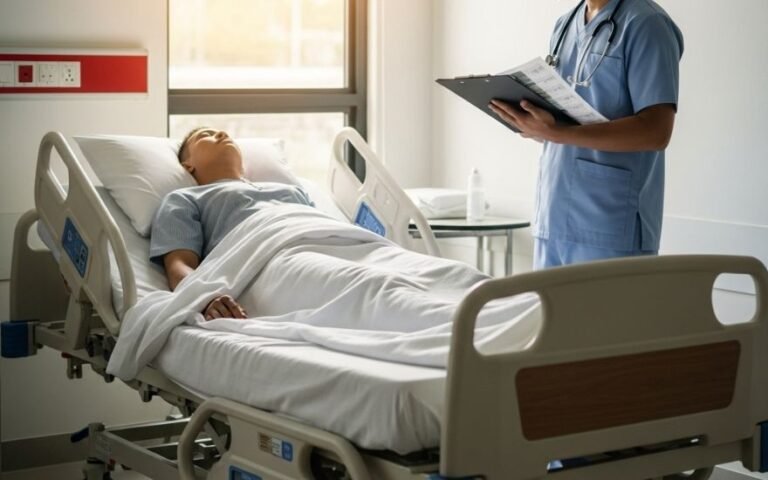 Hospital Bed for Patient in Bangladesh