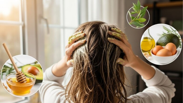 10 DIY Hair Masks for Dry & Damaged Hair