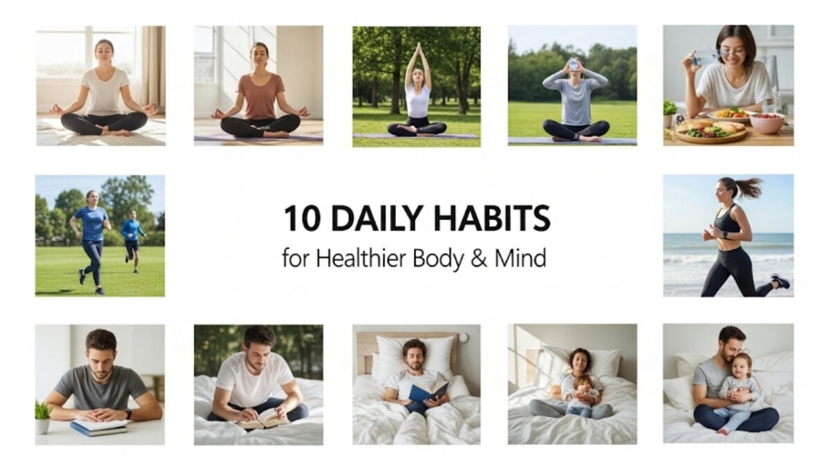 10 Daily Habits for a Healthier Body & Mind