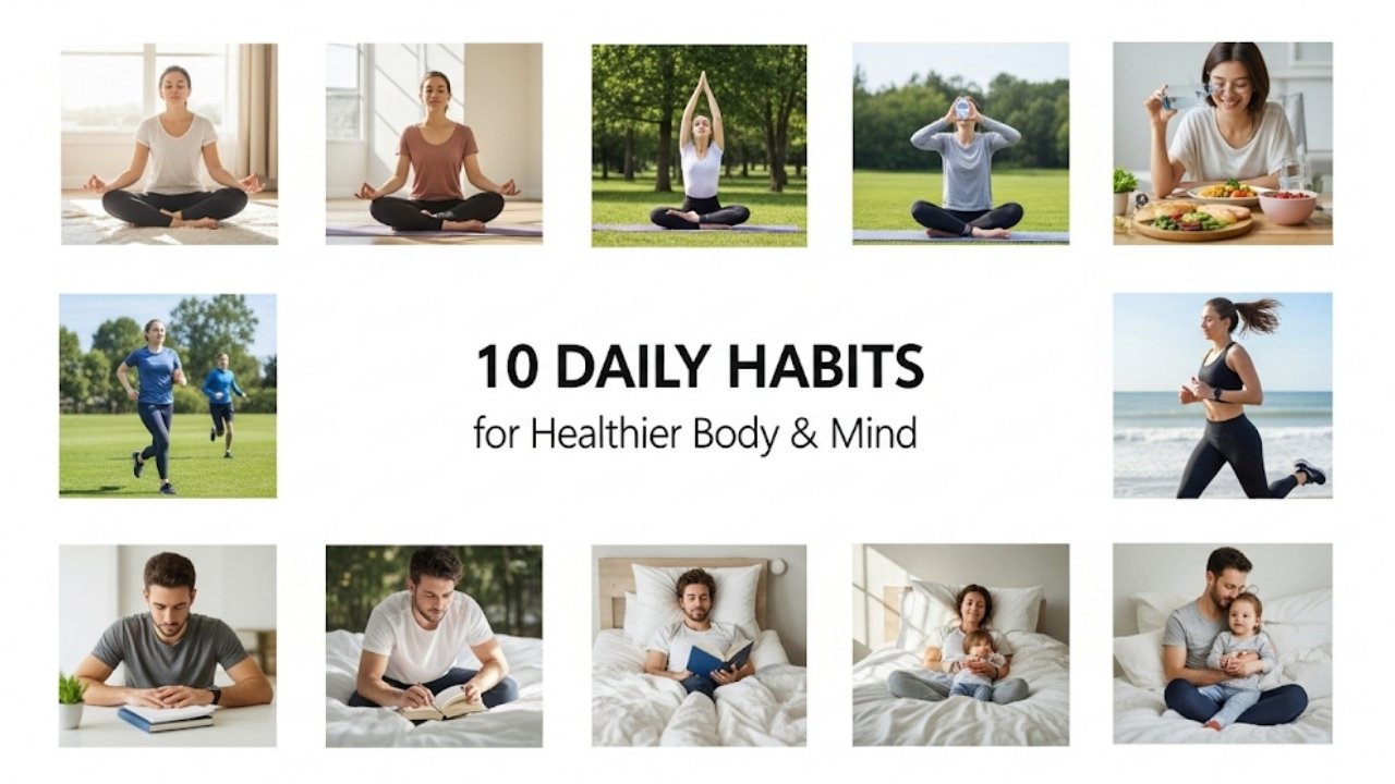 10 Daily Habits for a Healthier Body & Mind