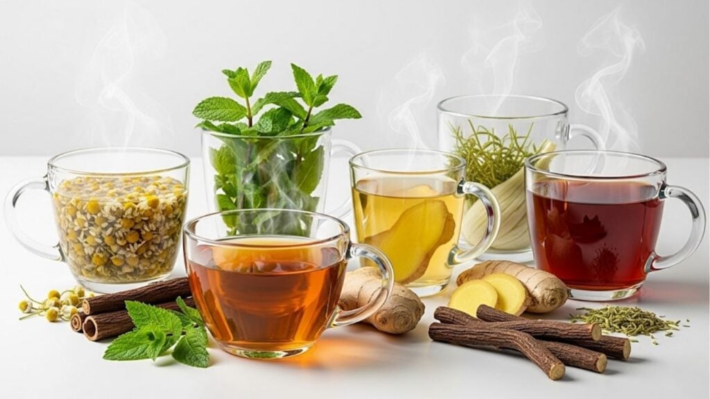 10 Herbal Teas for Better Digestion