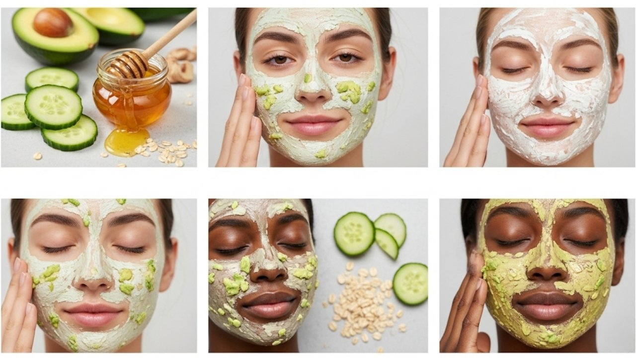 5 DIY Face Masks for Clear Skin