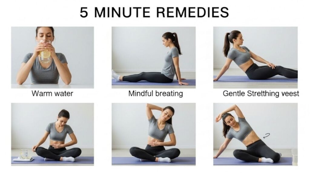 How to Get Rid of Bloating in 5 Minutes
