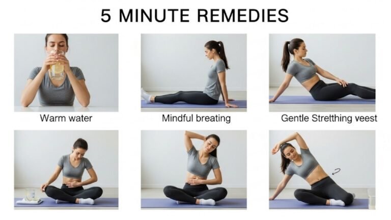 How to Get Rid of Bloating in 5 Minutes