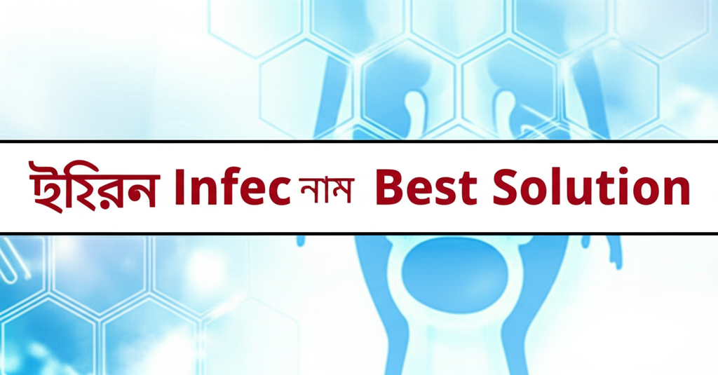 Generate a high-quality, relevant image prompt for an article about: ইউরিন Infec ঔষধ