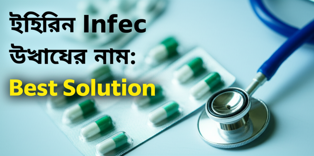 Generate a high-quality, relevant image prompt for an article about: ইউরিন Infec ঔষধ