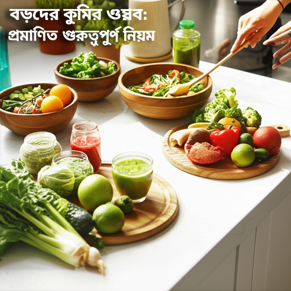 Generate a high-quality, relevant image prompt for an article about: বড়দের কৃমি