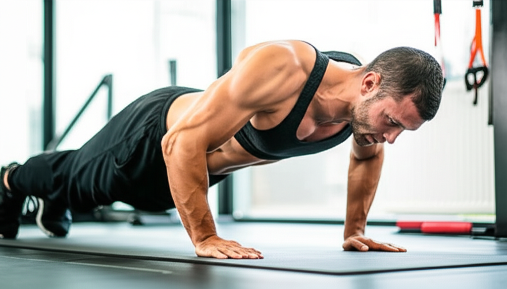 Generate a high-quality, relevant image prompt for an article about: Effective Bodyweight Exercises